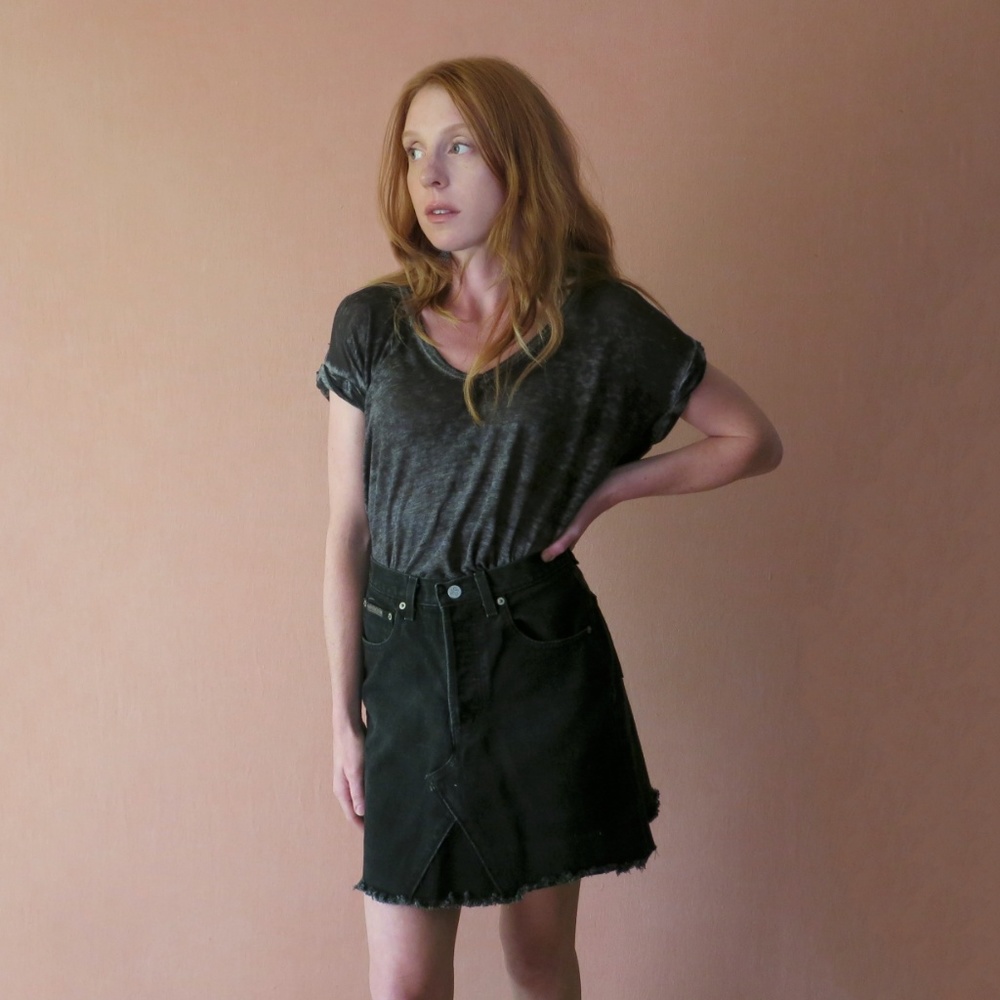 Vintage CK High Rise Mini Skirt